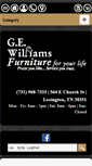 Mobile Screenshot of gewilliamsfurniture.com